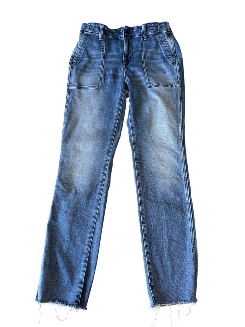 Madewell The Slim Straight Utility Pant Women's Jeans Size 29 Blue Denim